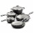 Tramontina Gourmet Cookware Set - Black Perspective: front
