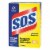 S.O.S. Box of Steel Wool Pads,Course  88320 Perspective: front
