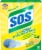 S.O.S Lemon Fresh Steel Wool Soap Pads Perspective: front