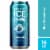 Sparkling Ice® Caffeinated Blue Raspberry Flavored Sparkling Water Can Perspective: front