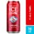 Sparkling Ice +Caffeine Zero Sugar Cherry Vanilla Sparkling Water Perspective: front