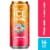 Sparkling Ice +Caffeine Zero Sugar Watermelon Lemonade Sparkling Water Perspective: front