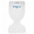 TRC Recreation Super Soft Foam Deluxe Saddle Swimming Pool Seat Float, White Perspective: front