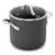 Calphalon Premier Hard Anodized Nonstick 8 Quart Stockpot with Glass Lid, Black Perspective: front