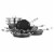 Calphalon 13-Piece Nonstick Kitchen Cookware Set with Stay-Cool Handles, Black Perspective: front