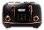 Haden Heritage 4-Slice Toaster - Black/Copper Perspective: front