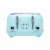 Haden Heritage 4-Slice Wide Slot Toaster -Turquoise Perspective: front
