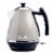 Haden Cotswold Stainless Steel Cordless Electric Kettle - Putty Perspective: front