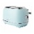 Haden Heritage 2-Slice Wide Slot Toaster - Turquoise Perspective: front