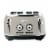 Haden Dorset 4-Slice Toaster - Putty Perspective: front