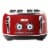 Haden Dorset 4-Slice Toaster - Red Perspective: front
