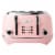 Haden Heritage 4-Slice Toaster - English Rose Perspective: front