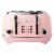 Haden Heritage 4-Slice Toaster - English Rose Perspective: front