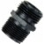 Raindrip 3/4, 1/2 In. Tubing 3-Way Threaded Coupling (2-Pack) R660CT Perspective: front