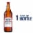 Budweiser American Lager Beer Perspective: front