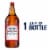Budweiser American Lager Beer Perspective: front