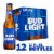 Bud Light American Lager Beer Perspective: front