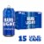 Bud Light American Light Lager Beer Perspective: front