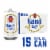 Natural Light American Light Lager Beer Perspective: front