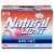 Natural Light Red White and Blueberry Lemonade Flavored Beer Perspective: front