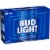Bud Light Lager Beer Perspective: front