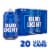 Bud Light American Light Lager Beer Perspective: front