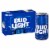 Bud Light Lager Beer Perspective: front