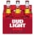Bud Light® Apple Lager Beer Perspective: front