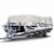 Budge Sportsman 300 Denier Pontoon Cover - Gray Perspective: front