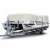 Budge Sportsman 300 Denier Pontoon Cover - Gray Perspective: front