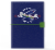 IG Design Skies Passport Holder - Navy Perspective: front