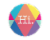 IG Design Buttons - Rainbow Perspective: front