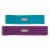 Gaiam Restore Hip Bands - Purple/Blue Perspective: front