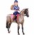 Breyer Freedom Series English Horse and Rider Doll Kids Toy Set and Accessories Perspective: front