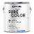 Rust-Oleum® Sure Color® Eggshell Interior Primer+Paint Alpine White Perspective: front