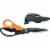 Fiskars Cuts + More Scissors - Black/Orange Perspective: front