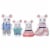 Calico Critters™ Marshmallow Mouse Family Figures Perspective: front