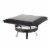 Draft King CBO818 Single Flue 18 In Round Chimney Cover, Black Galvanized Steel Perspective: front