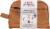 IZOD Salt Water Leather Dopp Bag Travel Set Perspective: front