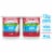Breakstone's Live Active Lowfat Small Curd Cottage Cheese with 2% Milkfat, 4 ct Pack, 4 oz Cups Perspective: front