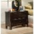 Coaster Phoenix Transitional 2-Drawer Wood Nightstand in Cappuccino Perspective: front
