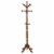 Monarch Specialties Inc. Monarch Traditional Solid Wood Coat Rack Oak (I 2012) Perspective: front