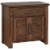 Coaster Sutter Creek Farmhouse 2-Door Wood Nightstand in Brown Perspective: front