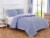 Harper Lane Solid Medallion Lavender Reverse To Lilac 3 Piece Quilt Set Perspective: front