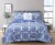 Harper Lane Briar Blue Quilt Set Perspective: front
