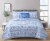 Harper Lane Austin Indigo Quilt Set Perspective: front