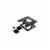 3M Adjustable Notebook Riser, 13  X 13  X 4  to 6 , Black, Supports 20 Lbs LX500 Perspective: front