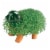 Chia Pet Handmade Decorative Planter Perspective: front