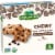Cascadian Farm Organic Dark Chocolate Chip Chewy Granola Bars Perspective: front