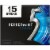 5 GUM Peppermint Cobalt Sugar Free Chewing Gum Perspective: front
